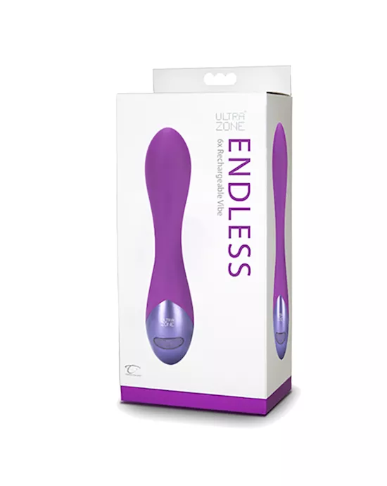 UltraZone Endless 6x Silicone Vibe Purple