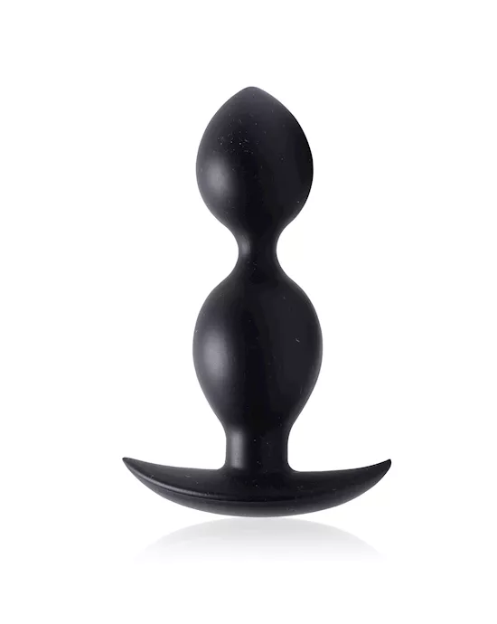 Orbs Steel Weighted Duotone Silicone Anal Plug