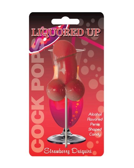 Liquored Up Cock Pops Strawberry Daiquiri