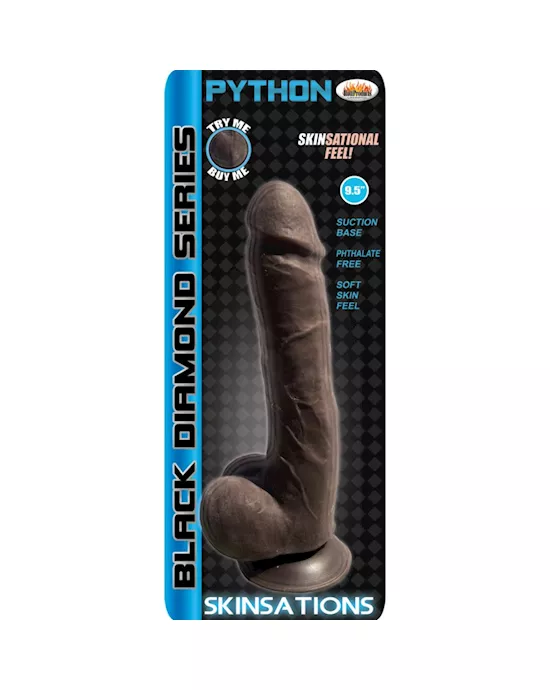 Skinsations Python 9.5 Inch Black Diamond Series