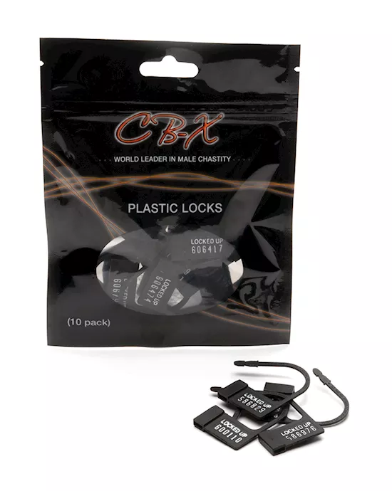 Single-use Individually Numbered Plastic Locks