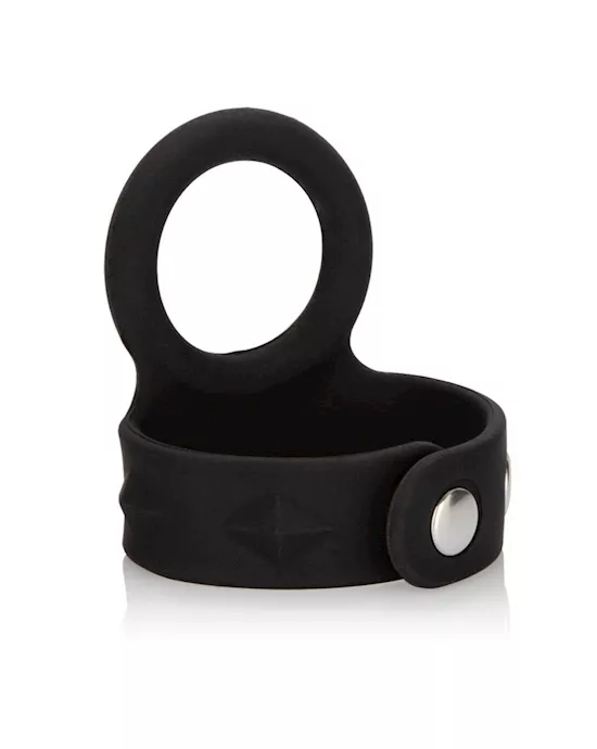 Silicone Tri-Snap Scrotum Support Ring