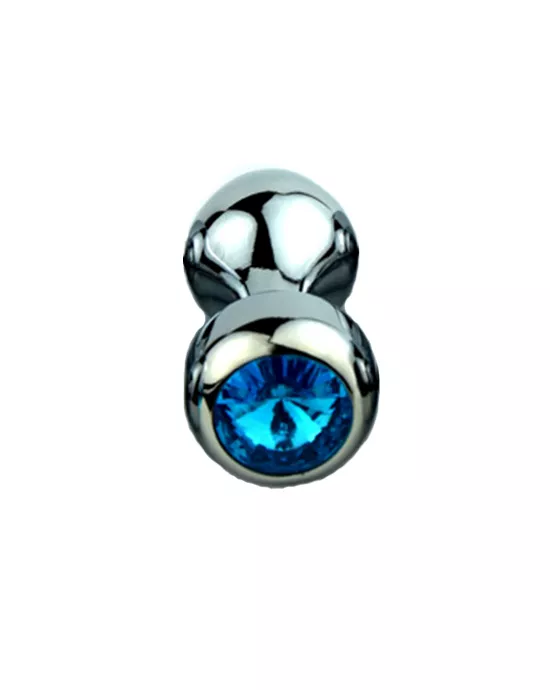 Jewelled Metal Butt Plug