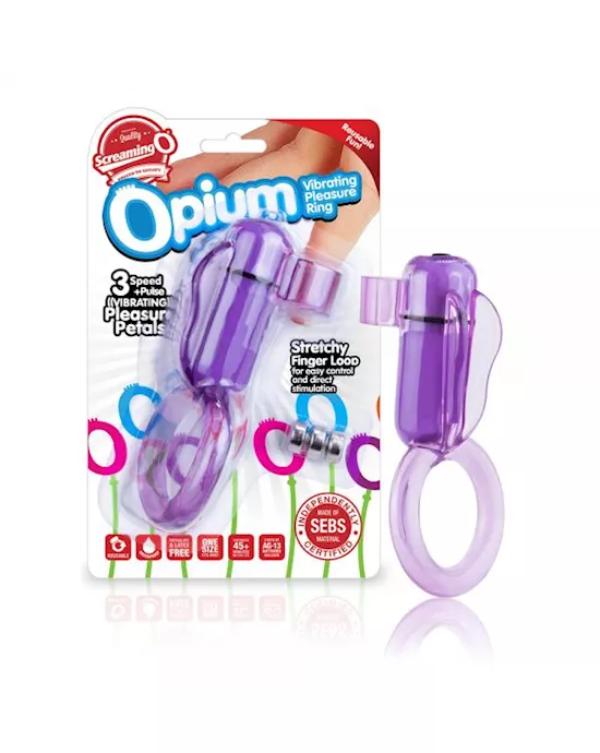 Opium Vibrating Pleasure Ring