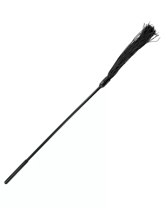 S&M Rubber Tickler Black