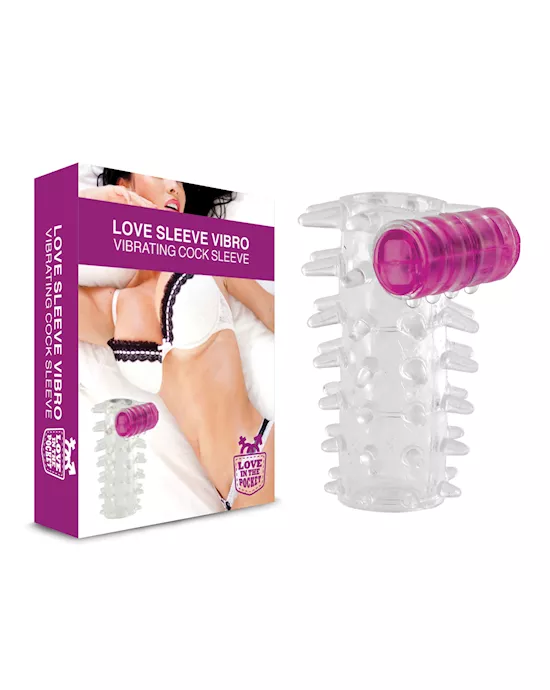 Love in the Pocket Love Sleeve Vibrating