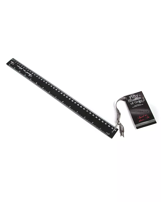 Fifty Shades of Grey Spank Me Spanking Ruler