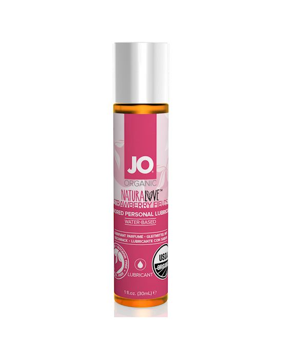 System Jo Organic Lubricant  30 Ml - Strawberry