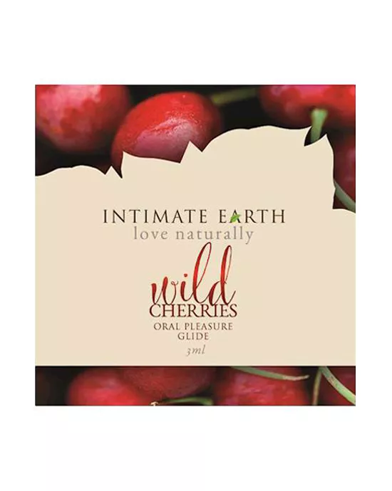 Intimate Earth Oral Pleasure Glide Foil 3 ml - Cherry