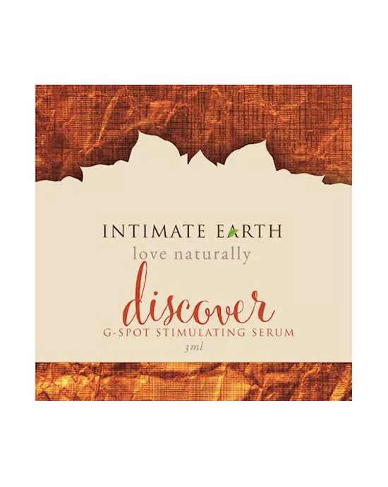 Intimate Earth Discover G-Spot Serum Foil