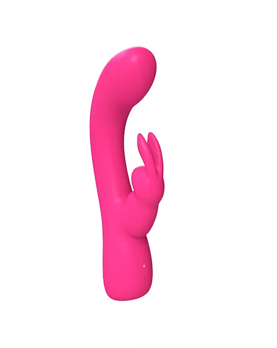 OhhhBunny Kinky Bunny Dual Motor Vibrator Pink
