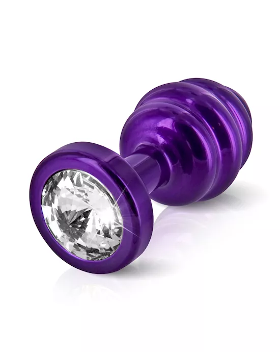 Diogol Ano Butt Plug Ribbed  30 Mm