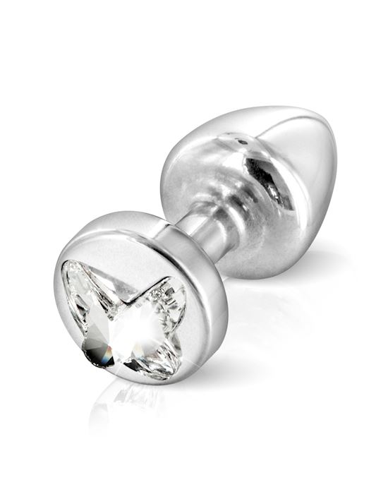 Diogol Anni R Butt Plug Butterfly Silver 25 Mm