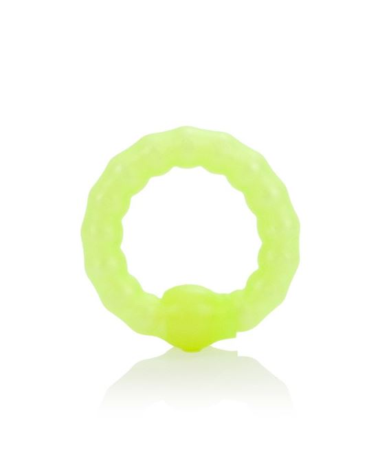 Pearl Beaded Prolong Ring Glow in the Dark