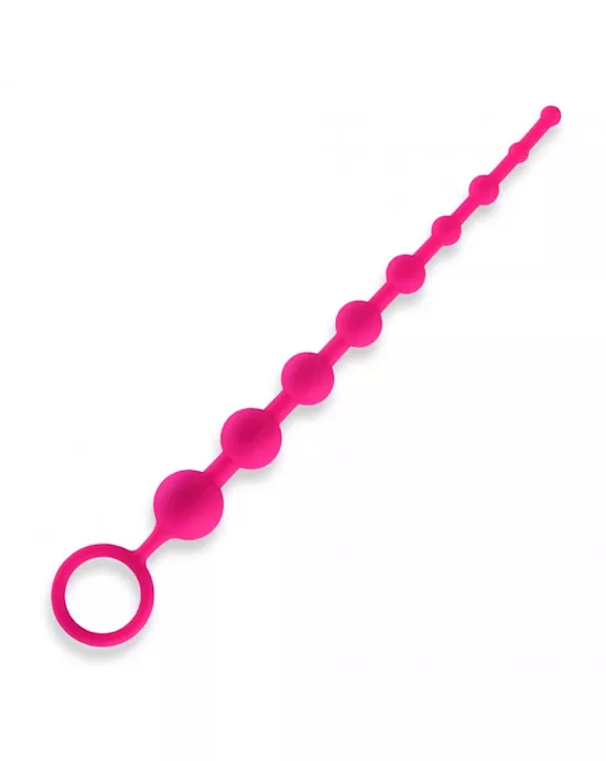Silicone Anal Beads 9 Balls