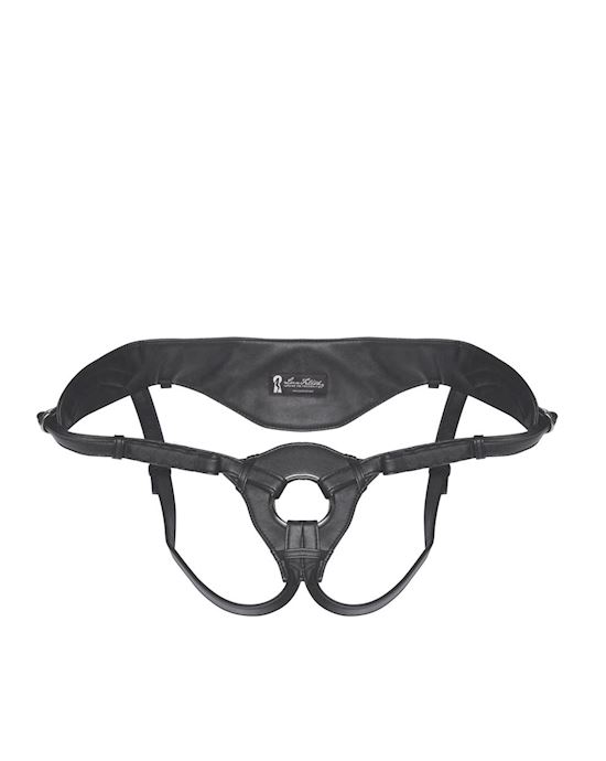 Patent Leather Strap-on Harness