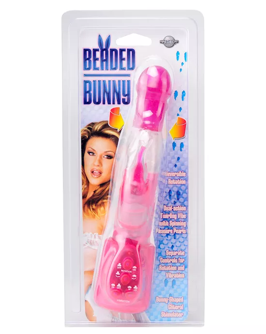 BEADED BUNNY PINK