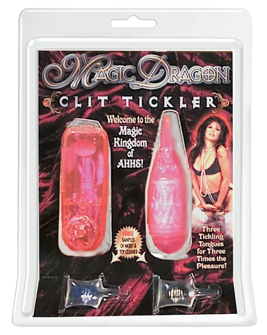 MAGIC DRAGON CLIT TICKLER PINK