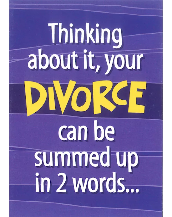 THINKING ABOUT DIVORCE