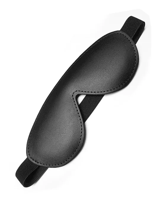 Padded Leather Blindfold