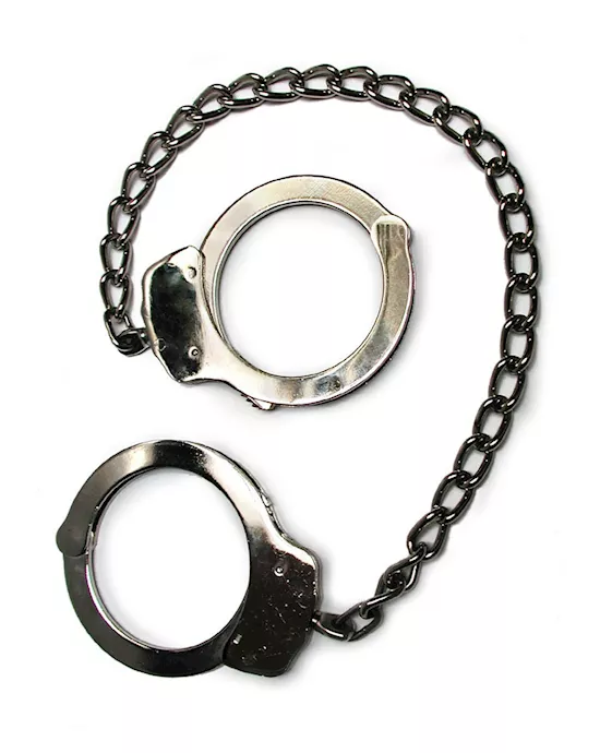 Double-Lock Police Style Leg Irons