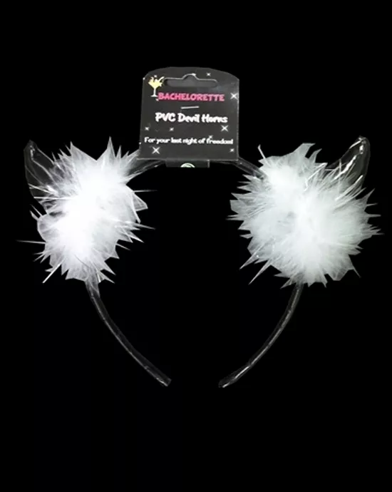 Devil Horns With White Fur