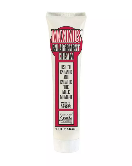 Maximus Enlargement Cream Packaged
