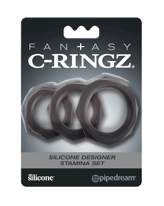 Fantasy CRingz Silicone Designer Stamina Set
