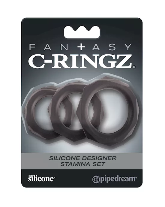 Fantasy C-Ringz Silicone Designer Stamina Set