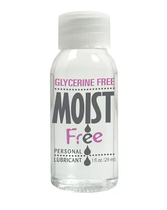 Moist Glycerine Free Lube 1oz