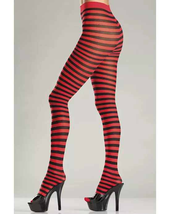 Striped Delight Pantyhose