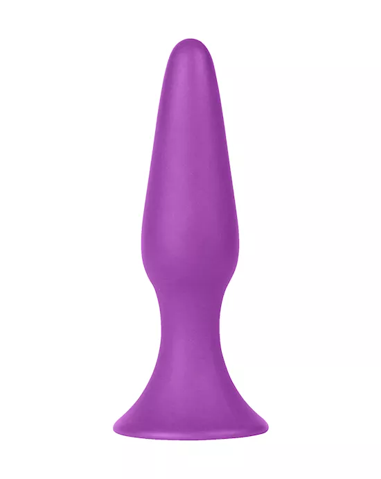 NATHAN small conical butt-plug with suction cup