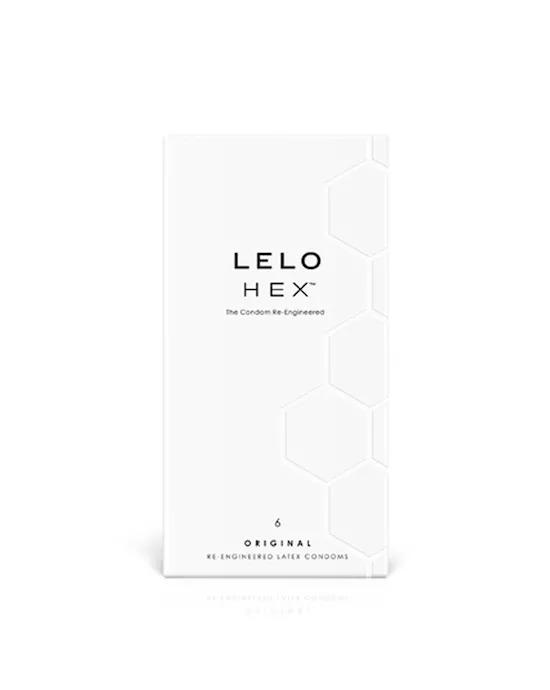 LELO HEX 6 Pack Original Condoms