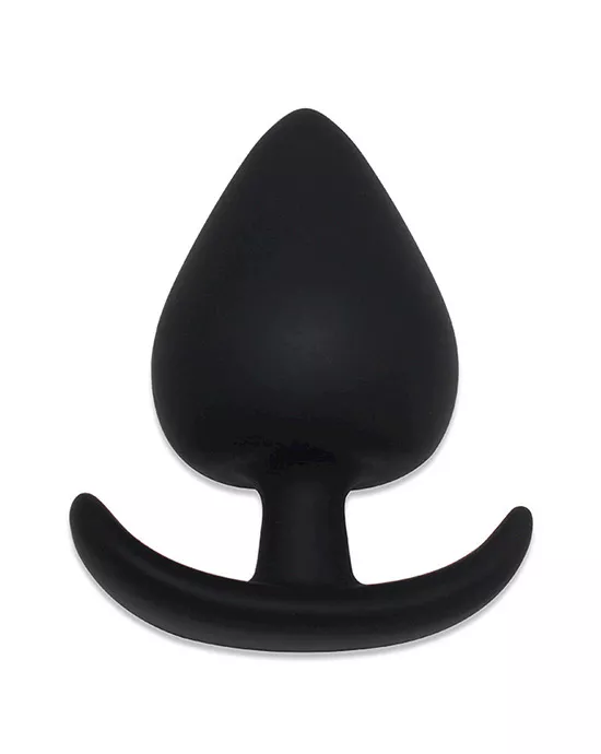 Black Ace Butt Plug Large