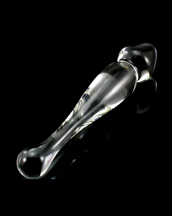 Dangerous Curves Glass Dildo