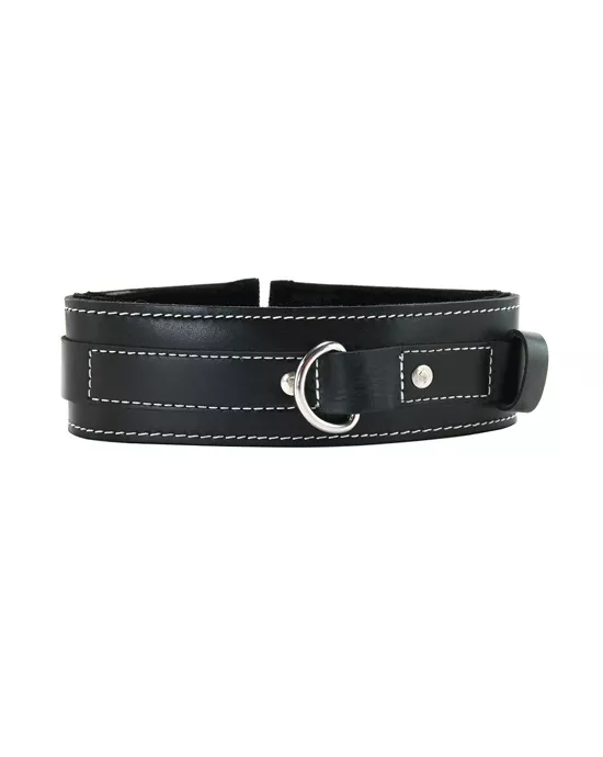 Sportsheets Edge Lined Leather Collar