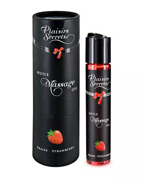 Plaisirs Secrets Massage Oil