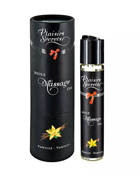 Plaisirs Secrets Massage Oil
