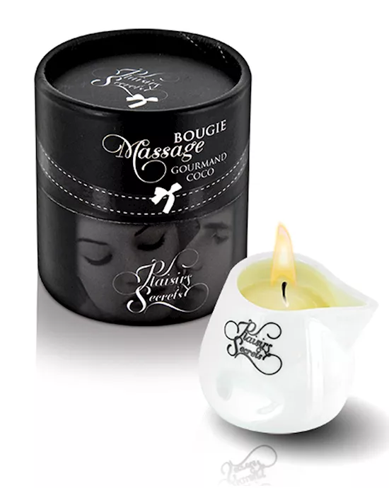 Plaisirs Secrets Massage Candle Coco