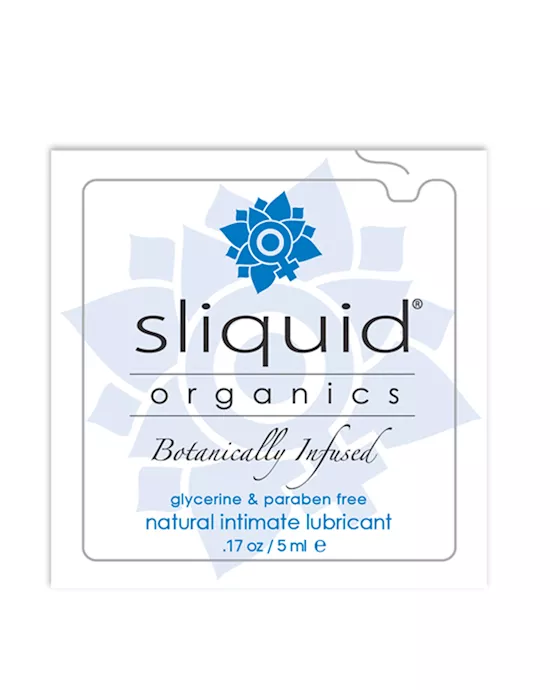 Sliquid Organics Natural Lubricant Pillow 5 ml