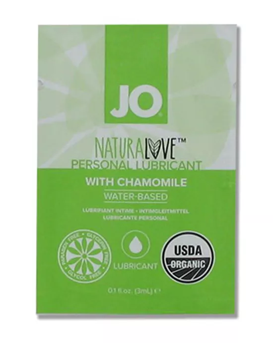 System JO Sachet NaturaLove Organic