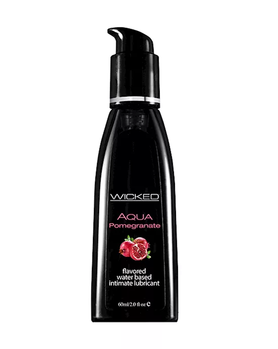 Wicked Aqua Pomegranate Waterbased Lubricant 60 ml
