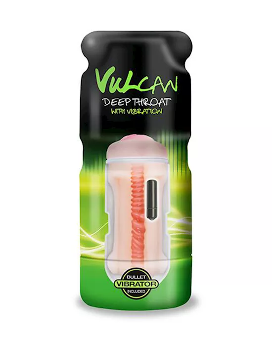 CyberSkin Vulcan Vibrating Deep Throat