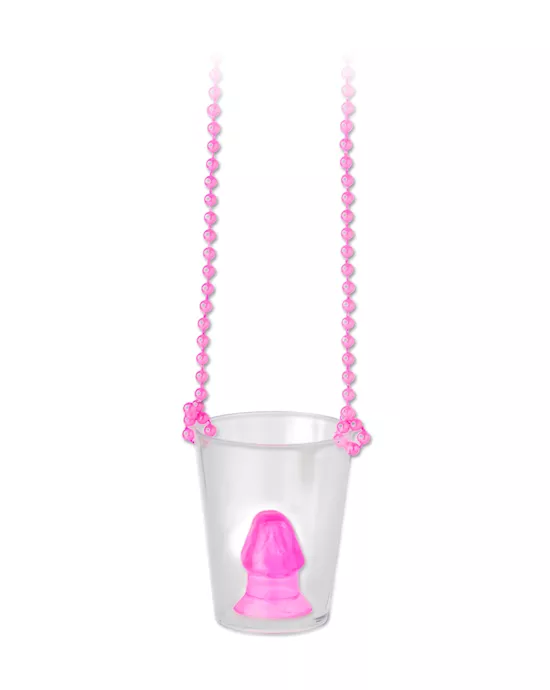 Pecker Shot Glass Necklace