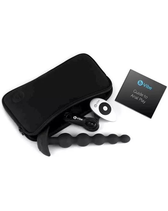 b-Vibe Cinco Rechargeable Remote Control Anal Beads