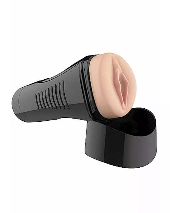 Self Lubrication Easy Grip Vaginal Masturbator