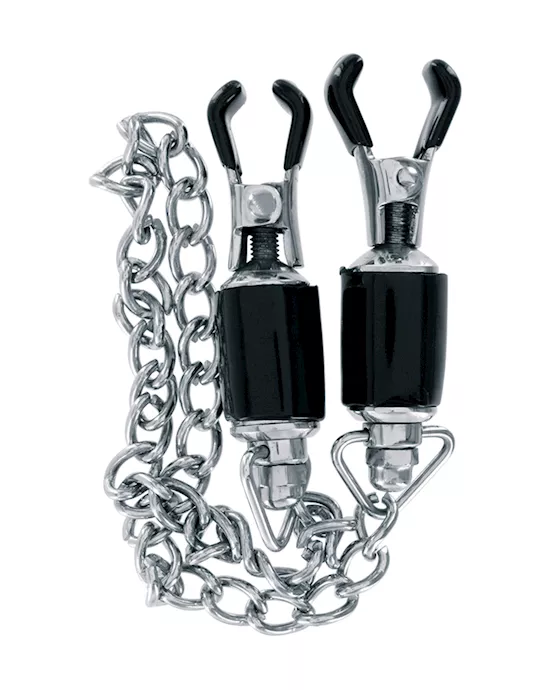 Barrel Tit Clamps with Chain