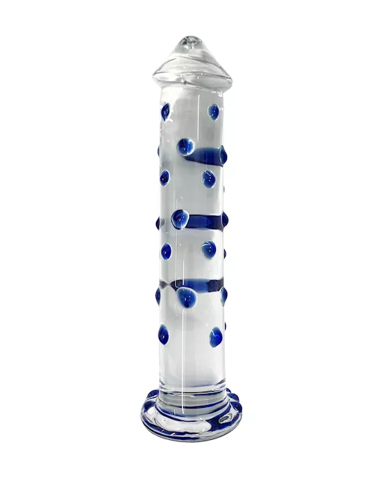 Nubbed Glass Dildo