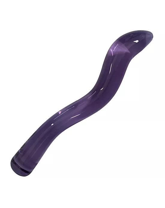 Slippery Snake Glass Massager