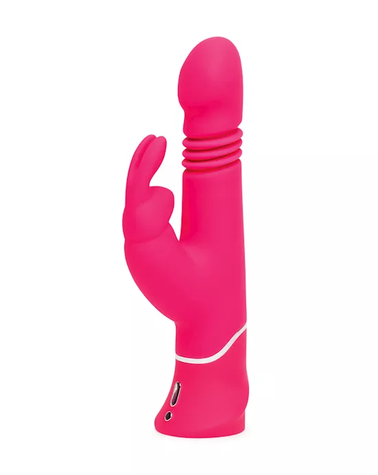 Happy Rabbit Thrusting Realistic Vibrator